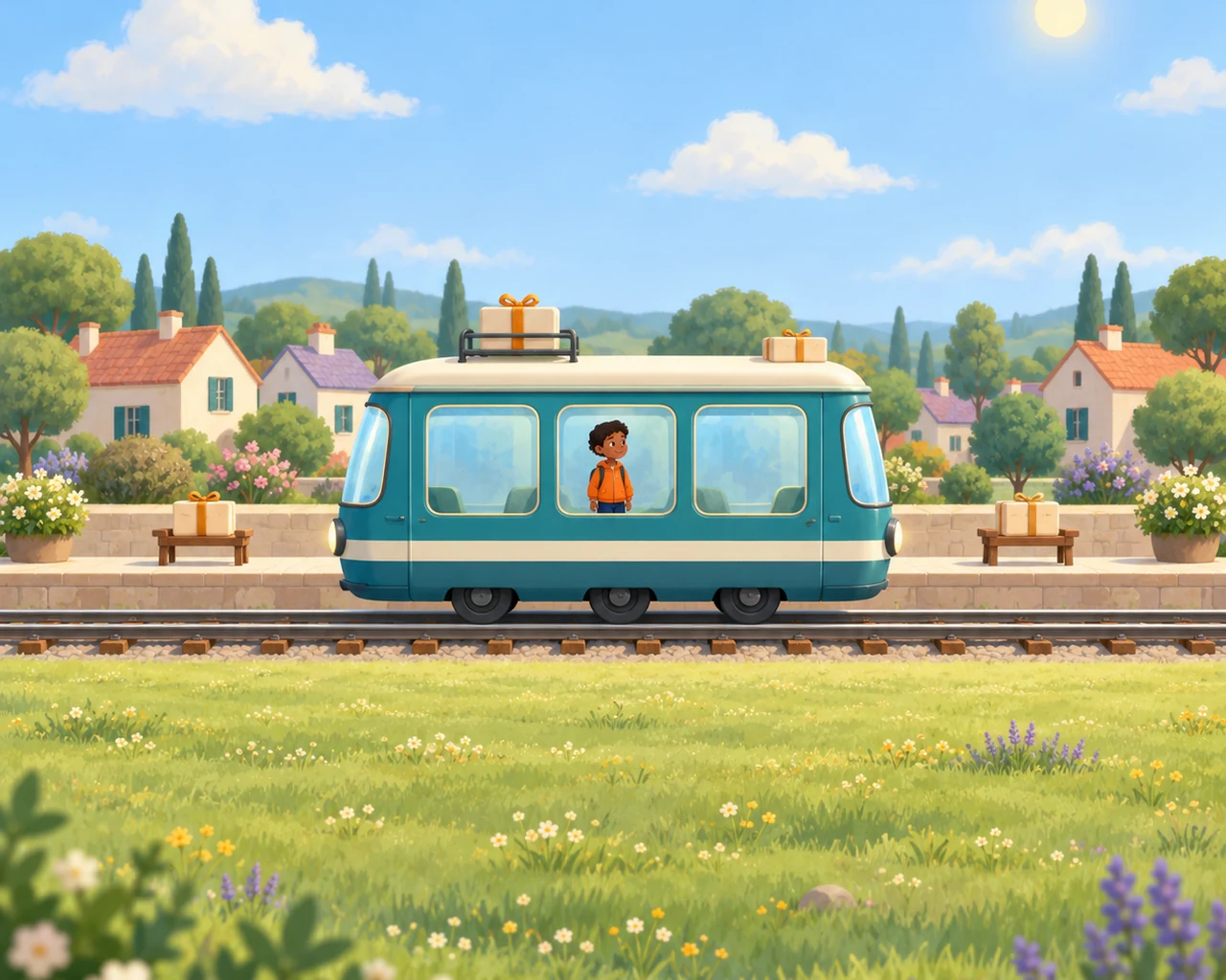 Le tram des deux regards