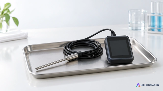 Sonde et instrument : couverture consacrée à l’analyse des mesures électriques.