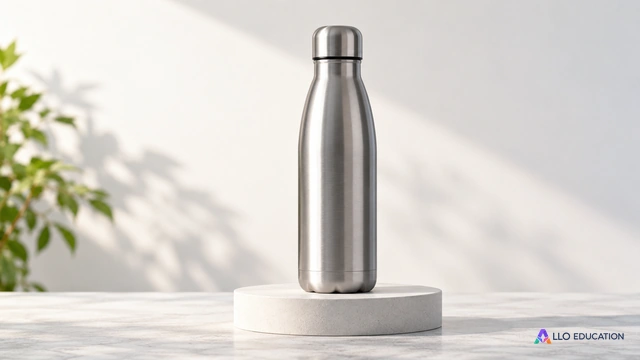 Bouteille isotherme fermée : couverture consacrée à la réduction des échanges thermiques.
